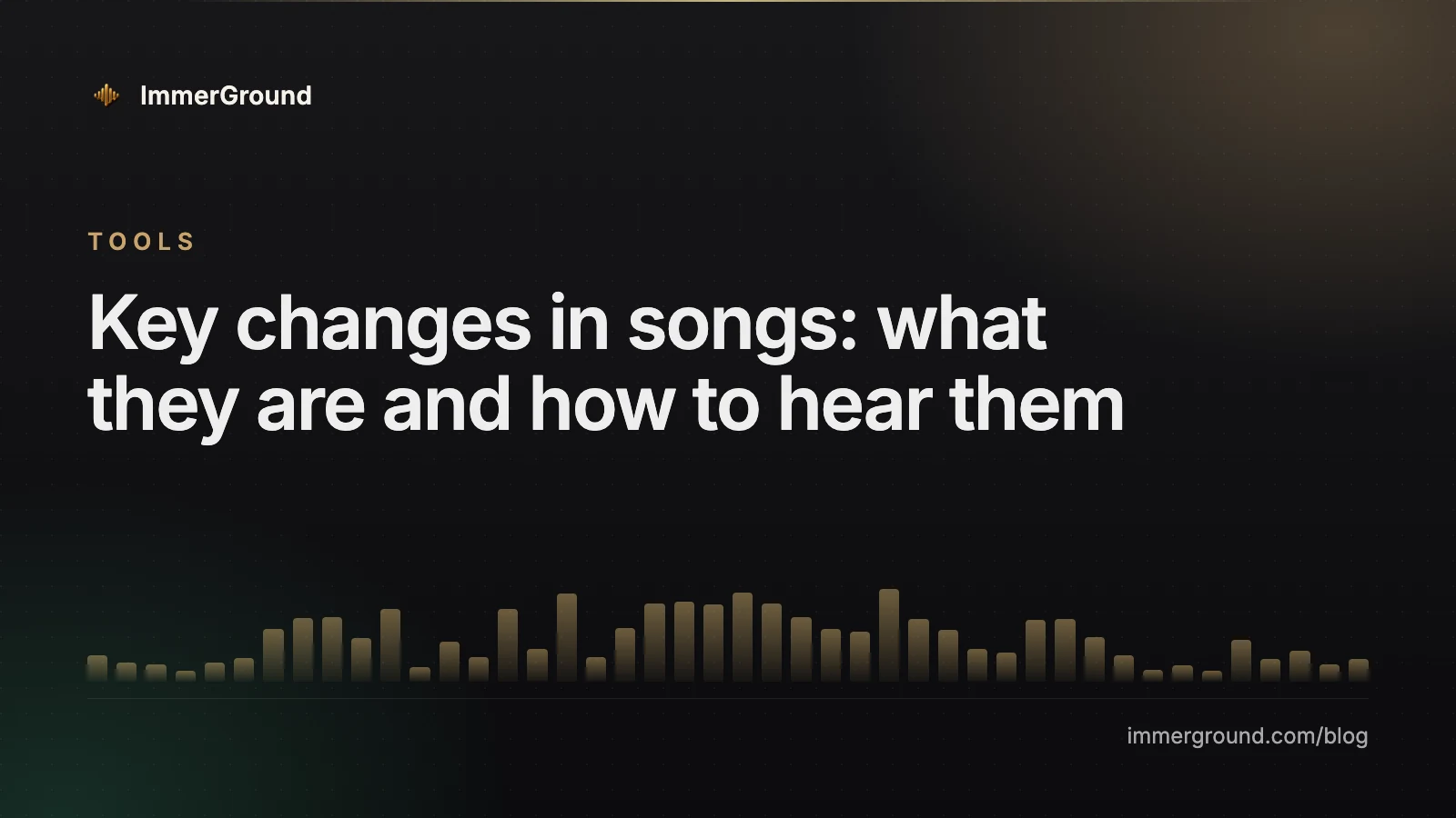 Key changes in songs: what they are and how to hear them