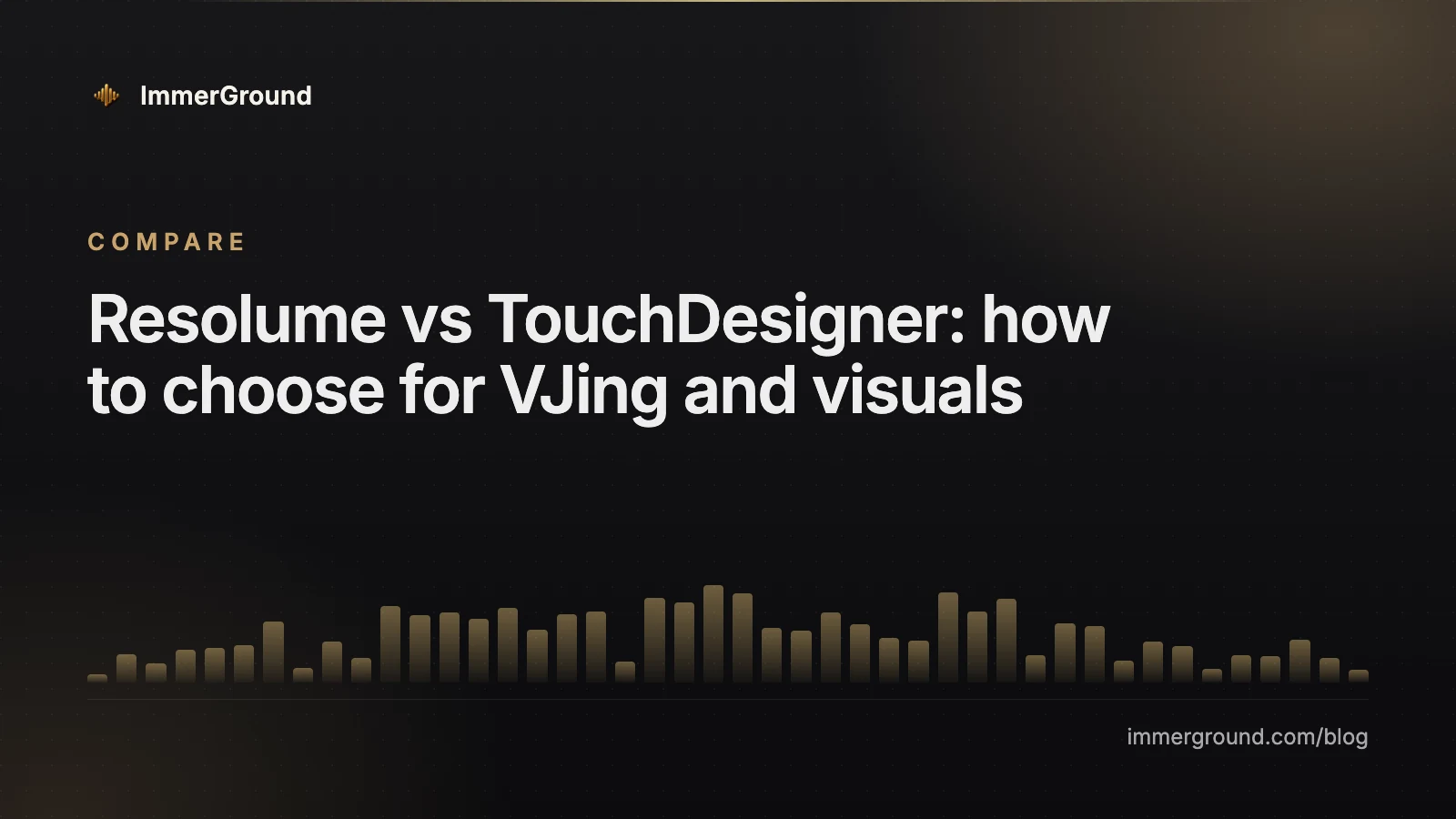 Resolume vs TouchDesigner: how to choose for VJing and visuals