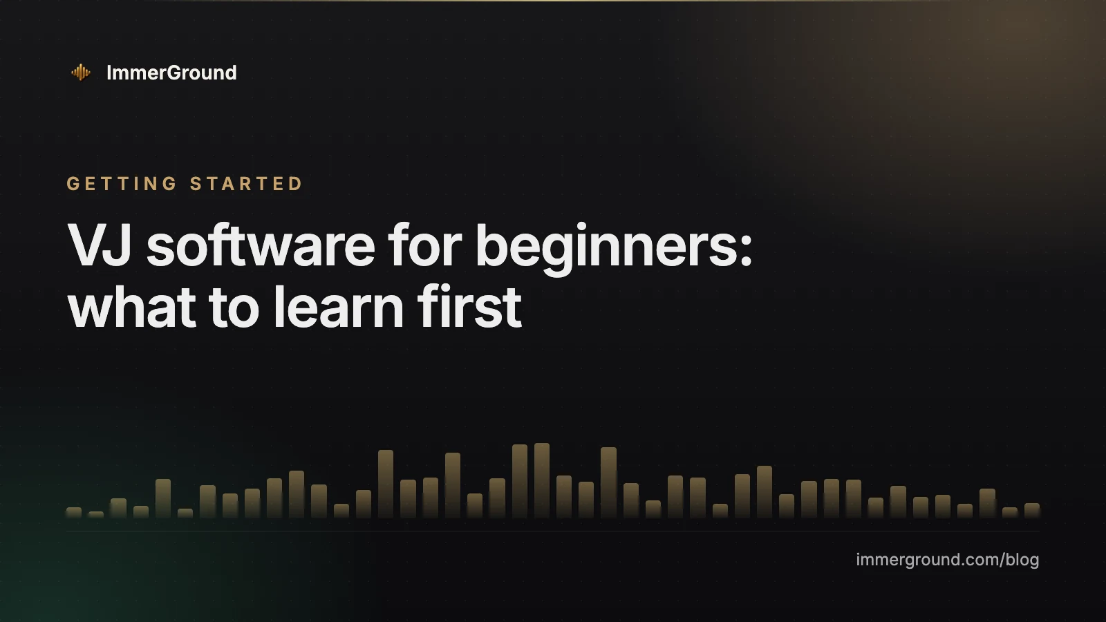 VJ software for beginners: what to learn first