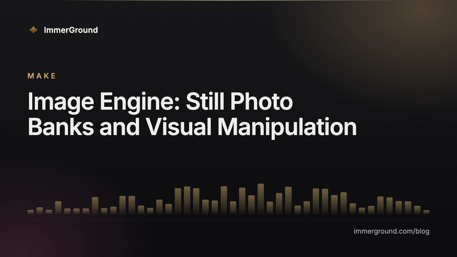 Image Engine: Still Photo Banks and Visual Manipulation