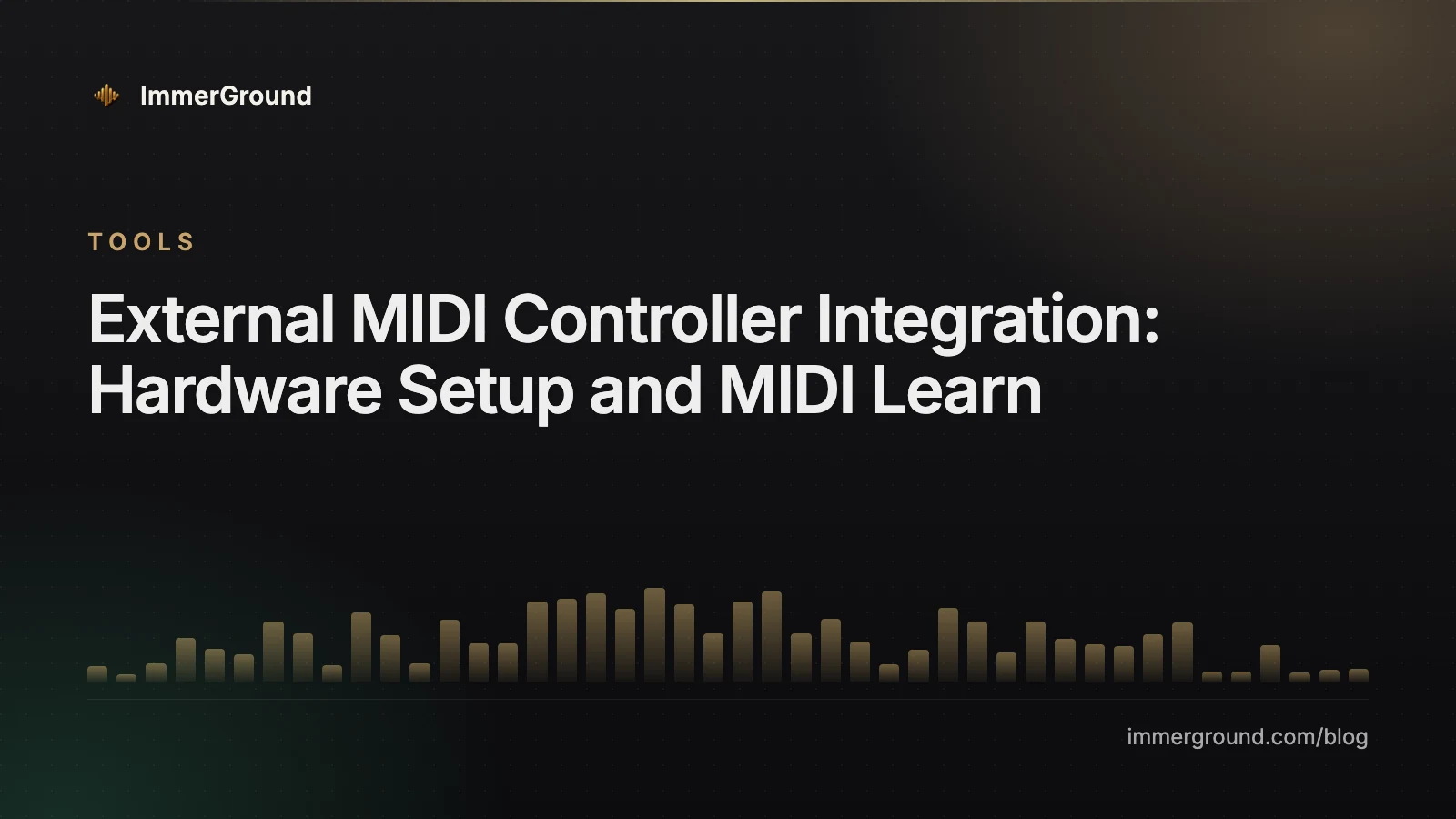 External MIDI Controller Integration: Hardware Setup and MIDI Learn